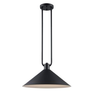 Trans Globe Imports - 11762 BK - One Light Pendant - Roscoe - Black