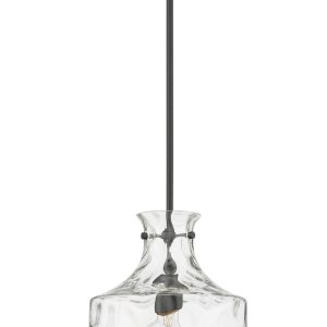 Millennium - 22601-MB - One Light Pendant - Santorini - Matte Black