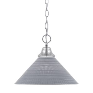 Toltec Lighting - 10-CH-4002 - One Light Pendant - Chain - Chrome