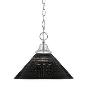 Toltec Lighting - 10-CH-4009 - One Light Pendant - Chain - Chrome