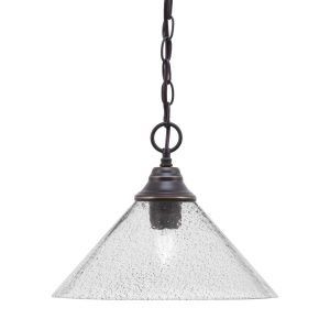Toltec Lighting - 10-DG-2122 - One Light Pendant - Chain - Dark Granite