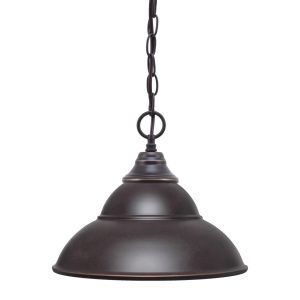Toltec Lighting - 10-DG-428-DG - One Light Pendant - Chain - Dark Granite