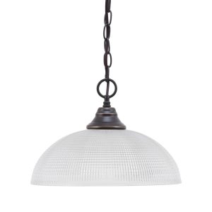 Toltec Lighting - 10-DG-540 - One Light Pendant - Chain - Dark Granite