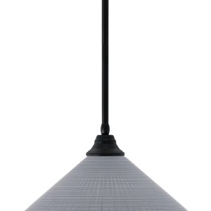 Toltec Lighting - 26-MB-4012 - One Light Pendant - Any - Matte Black