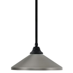 Toltec Lighting - 26-MB-424-GP - One Light Pendant - Any - Matte Black