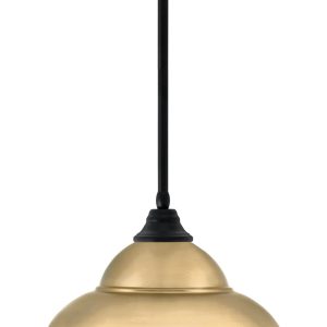Toltec Lighting - 26-MB-429-NAB - One Light Pendant - Any - Matte Black