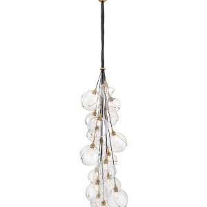 Hinkley - 30309HBR - LED Chandelier - Skye - Heritage Brass