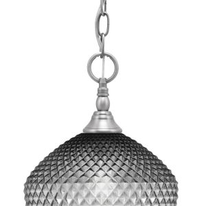 Toltec Lighting - 11-BN-4922 - One Light Mini Pendant - Chain - Brushed Nickel
