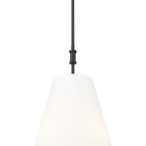 Millennium - 16303-MB - Three Light Pendant - Adorra - Matte Black