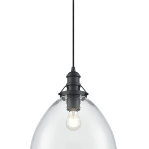 Millennium - 218101-MB - One Light Pendant - Khrisa - Matte Black