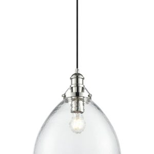 Millennium - 218101-PN - One Light Pendant - Khrisa - Polished Nickel