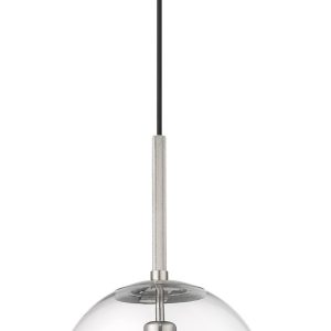 Millennium - 25401-BN - One Light Pendant - Kairo - Brushed Nickel
