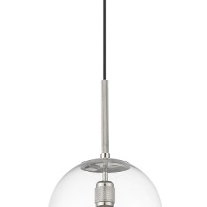 Millennium - 25401-PN - One Light Pendant - Kairo - Polished Nickel