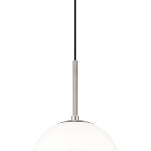 Millennium - 25501-PN - One Light Pendant - Kairo - Polished Nickel