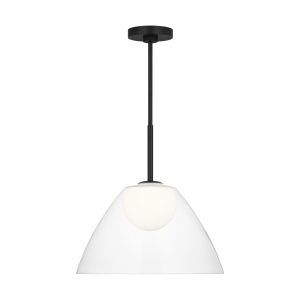 Visual Comfort Studio - DJP1251MBK - One Light Pendant - Suma - Midnight Black