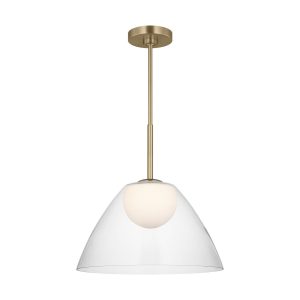 Visual Comfort Studio - DJP1251SB - One Light Pendant - Suma - Satin Brass