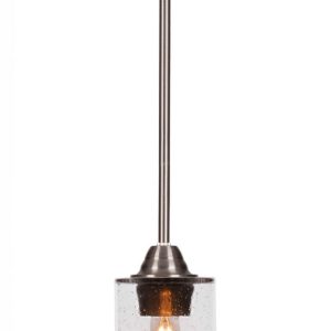 Toltec Lighting - 3401-BN-300 - One Light Mini Pendant - Paramount - Brushed Nickel