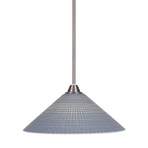 Toltec Lighting - 3401-BN-4012 - One Light Pendant - Paramount - Brushed Nickel