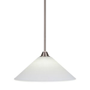 Toltec Lighting - 3401-BN-4011 - One Light Pendant - Paramount - Brushed Nickel