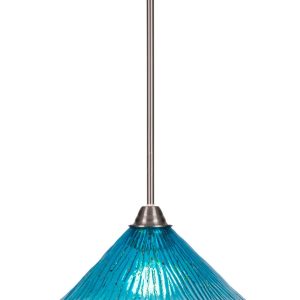 Toltec Lighting - 3401-BN-448 - One Light Pendant - Paramount - Brushed Nickel