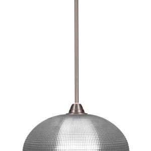 Toltec Lighting - 3401-BN-540 - One Light Pendant - Paramount - Brushed Nickel