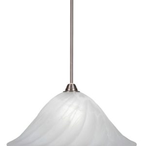 Toltec Lighting - 3401-BN-5781 - One Light Pendant - Paramount - Brushed Nickel