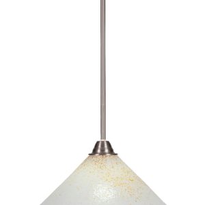 Toltec Lighting - 3401-BN-702 - One Light Pendant - Paramount - Brushed Nickel