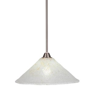 Toltec Lighting - 3401-BN-714 - One Light Pendant - Paramount - Brushed Nickel