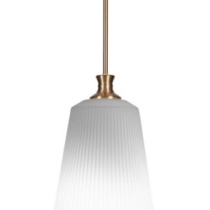 Toltec Lighting - 73-NAB-4641 - One Light Pendant - Carina - New Age Brass
