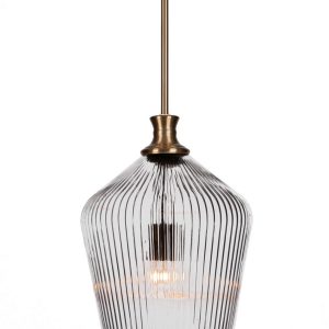 Toltec Lighting - 73-NAB-4650 - One Light Pendant - Carina - New Age Brass