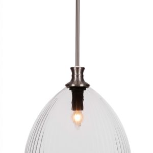 Toltec Lighting - 75-BN-4690 - One Light Pendant - Carina - Brushed Nickel