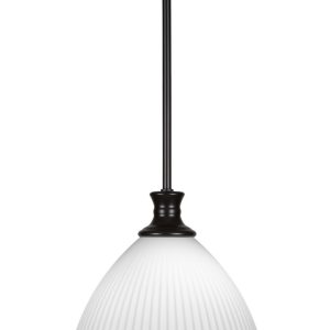 Toltec Lighting - 76-MB-4631 - One Light Pendant - Carina - Matte Black