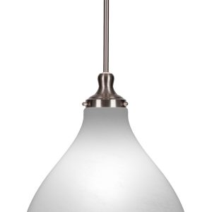 Toltec Lighting - 77-BN-4741 - One Light Pendant - Juno - Brushed Nickel