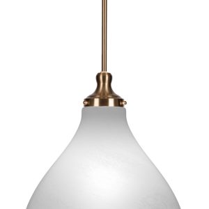 Toltec Lighting - 77-NAB-4741 - One Light Pendant - Juno - New Age Brass