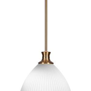 Toltec Lighting - 76-NAB-4631 - One Light Pendant - Carina - New Age Brass