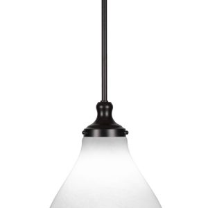 Toltec Lighting - 79-MB-4721 - One Light Pendant - Juno - Matte Black