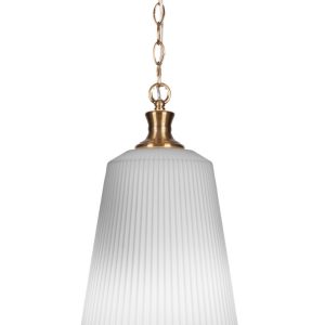 Toltec Lighting - 93-NAB-4641 - One Light Pendant - Carina - New Age Brass