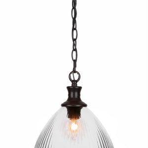 Toltec Lighting - 96-MB-4630 - One Light Pendant - Carina - Matte Black
