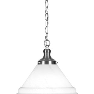 Toltec Lighting - 98-BN-4731 - One Light Pendant - Juno - Brushed Nickel