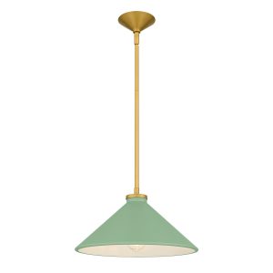 Quoizel - BRADG1814BRG - One Light Pendant - Bradbury - Brushed Gold
