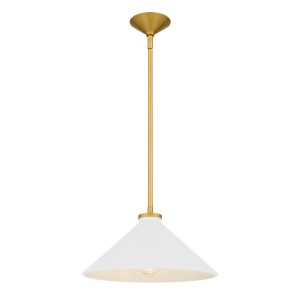 Quoizel - BRADW1814BRG - One Light Pendant - Bradbury - Brushed Gold