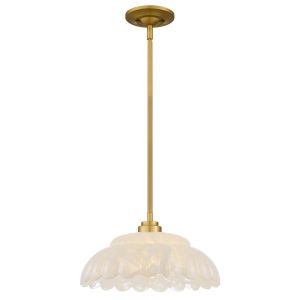 Quoizel - WHP1814BRG - One Light Pendant - Whitecap - Brushed Gold