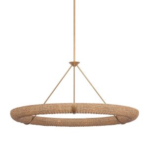 Troy Lighting - F3852-PGL - 12 Light Chandelier - Floyd - Patina Gold Leaf