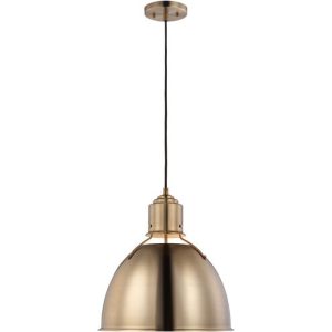 Visual Comfort Studio - 6680301-848 - One Light Pendant - Huey - Satin Brass
