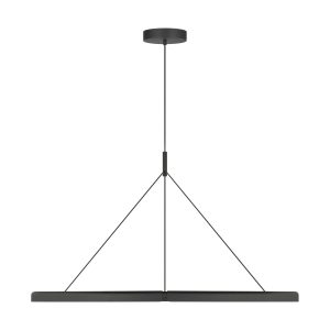 Visual Comfort Modern - PBCH80527B - LED Chandelier - Cloak - Nightshade Black
