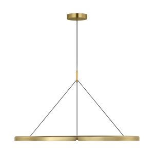 Visual Comfort Modern - PBCH80527HAB - LED Chandelier - Cloak - Hand-Rubbed Antique Brass