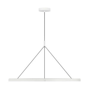 Visual Comfort Modern - PBCH80527MW - LED Chandelier - Cloak - Matte White