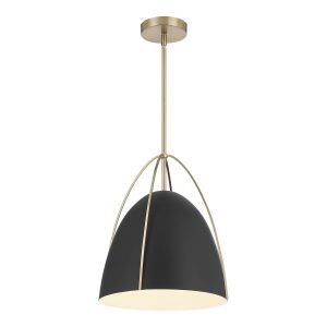 Millennium - 69201-MB/MG - One Light Pendant - Pomelle - Matte Black