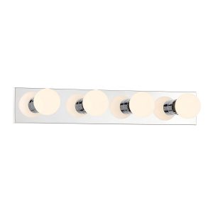 Millennium - 96104-CH - Four Light Bath Bar - Bellisse - Chrome