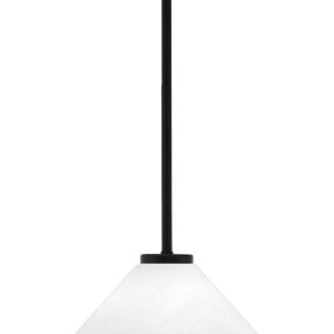 Toltec Lighting - 6201-MB-2121 - One Light Mini Pendant - Sandia - Matte Black